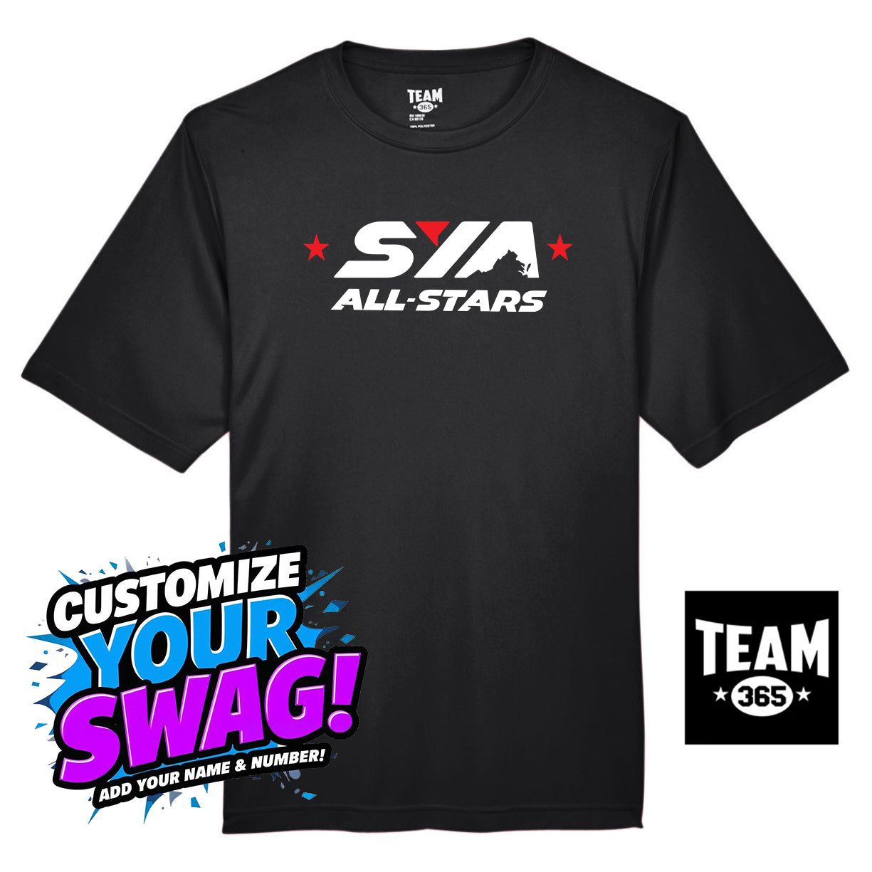 Team 365 Youth & Men's Zone Performance T-Shirt - SYA All-Stars