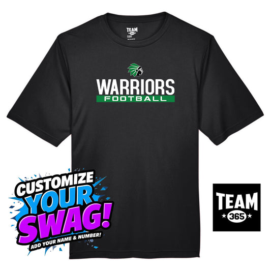 Team 365 Youth & Men's Zone Performance T-Shirt - Hopatcong Warriors Football