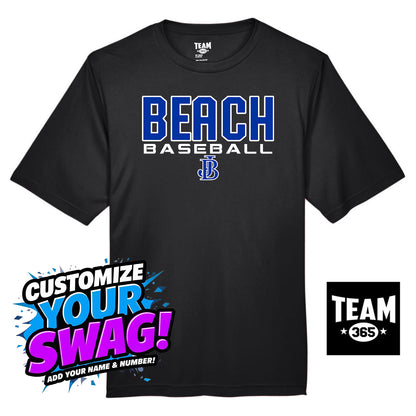 Team 365 Youth & Men's Zone Performance T-Shirt - Jax Beach Baseball
