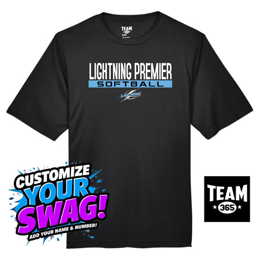 Team 365 Youth & Men's Zone Performance T-Shirt - Lightning Premier Softball