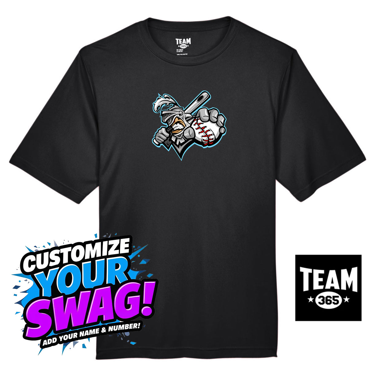 Team 365 Youth & Men's Zone Performance T-Shirt - Knights Baseball