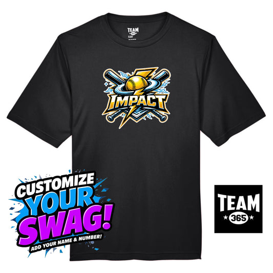 Team 365 Youth & Men's Zone Performance T-Shirt - Impact Softball - Massachusetts