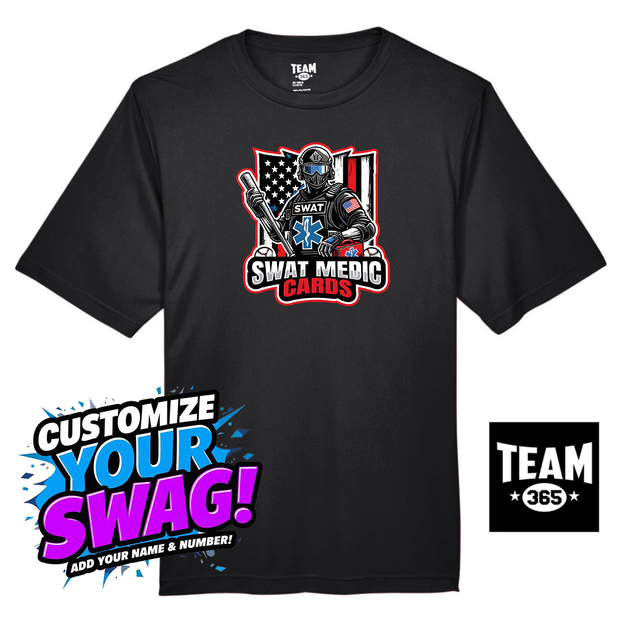 Team 365 Youth & Men's Zone Performance T-Shirt - Swat Medic Cards