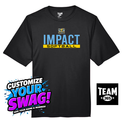 Team 365 Youth & Men's Zone Performance T-Shirt - Impact Softball - Massachusetts