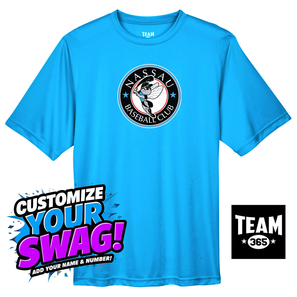 Team 365 Youth & Men's Zone Performance T-Shirt - NBC Gnats Baseball