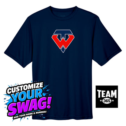 Team 365 Youth & Men's Zone Performance T-Shirt - Tampa Warriors Baseball