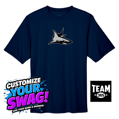 Team 365 Youth & Men's Zone Performance T-Shirt - PVAA Sharks Baseball