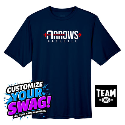 Team 365 Youth & Men's Zone Performance T-Shirt - Arrows Baseball