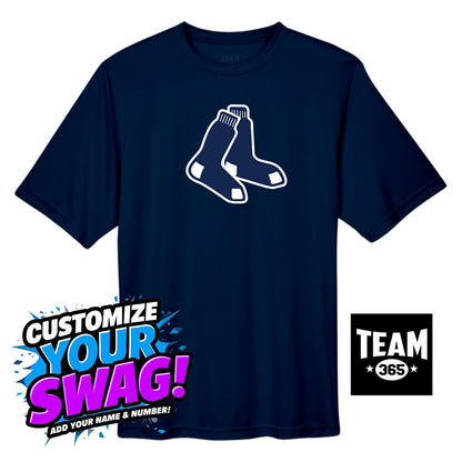 Team 365 Youth & Men's Zone Performance T-Shirt - Blue Sox Baseball