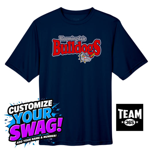Team 365 Youth & Men's Zone Performance T-Shirt - Bloomingdale Bulldogs Baseball