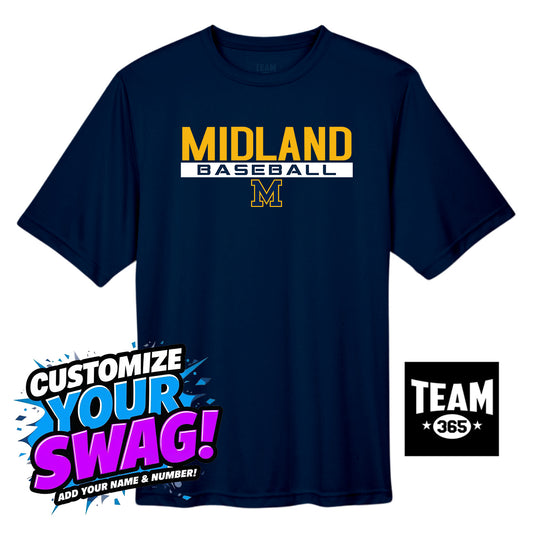 Team 365 Youth & Men's Zone Performance T-Shirt - Midland Baseball