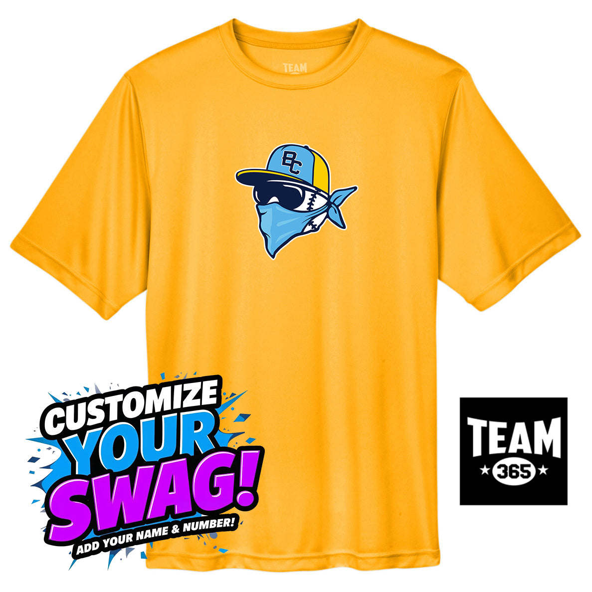 Team 365 Youth & Men's Zone Performance T-Shirt - Bold City Bandits Baseball