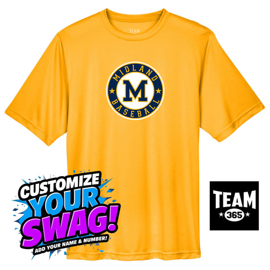 Team 365 Youth & Men's Zone Performance T-Shirt - Midland Baseball