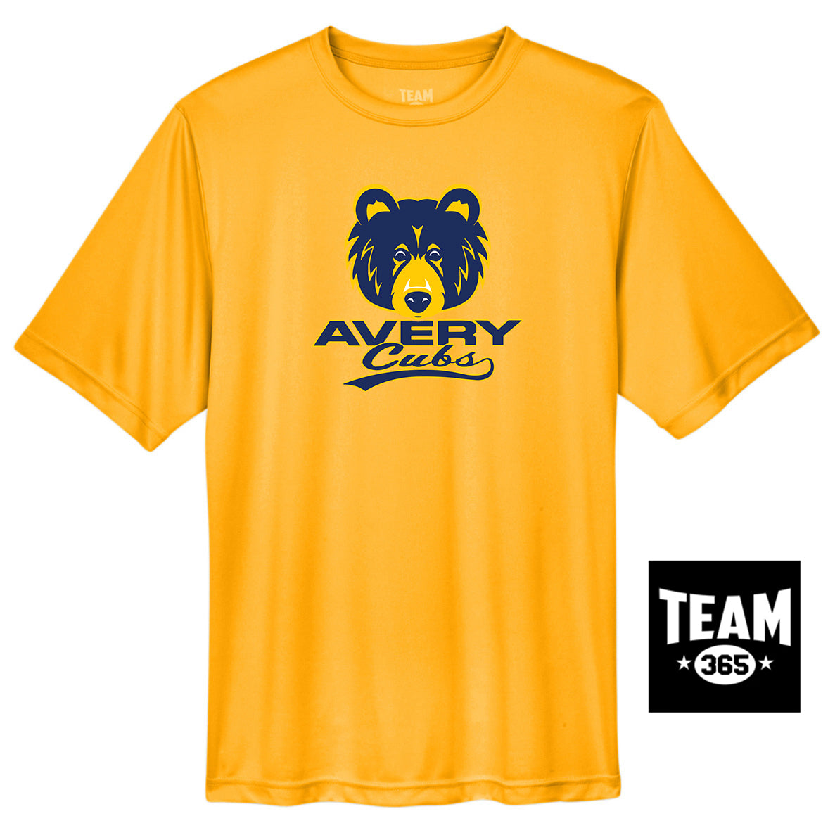 Team 365 TT11 Men's Zone Performance T-Shirt - Avery Cubs