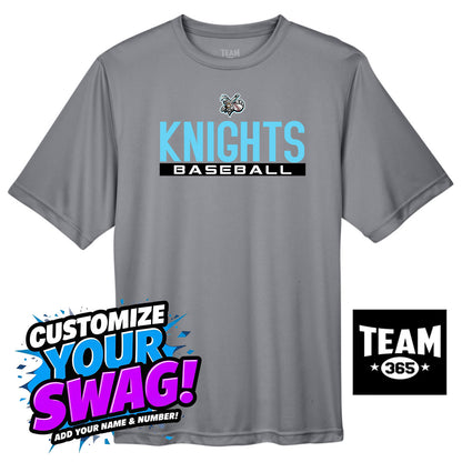 Team 365 Youth & Men's Zone Performance T-Shirt - Knights Baseball