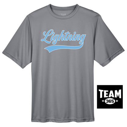 Team 365 TT11 Men's Zone Performance T-Shirt - Lightning Baseball
