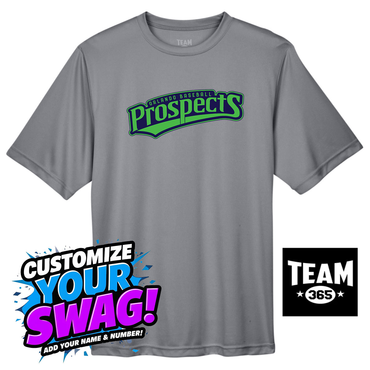 Team 365 Youth & Men's Zone Performance T-Shirt - OBP