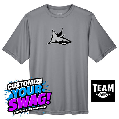 Team 365 Youth & Men's Zone Performance T-Shirt - PVAA Sharks Baseball