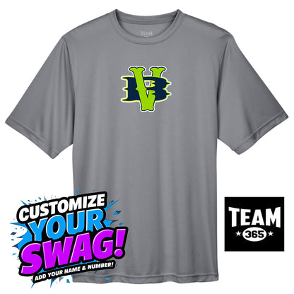 Team 365 Youth & Men's Zone Performance T-Shirt - VB Bombers Baseball