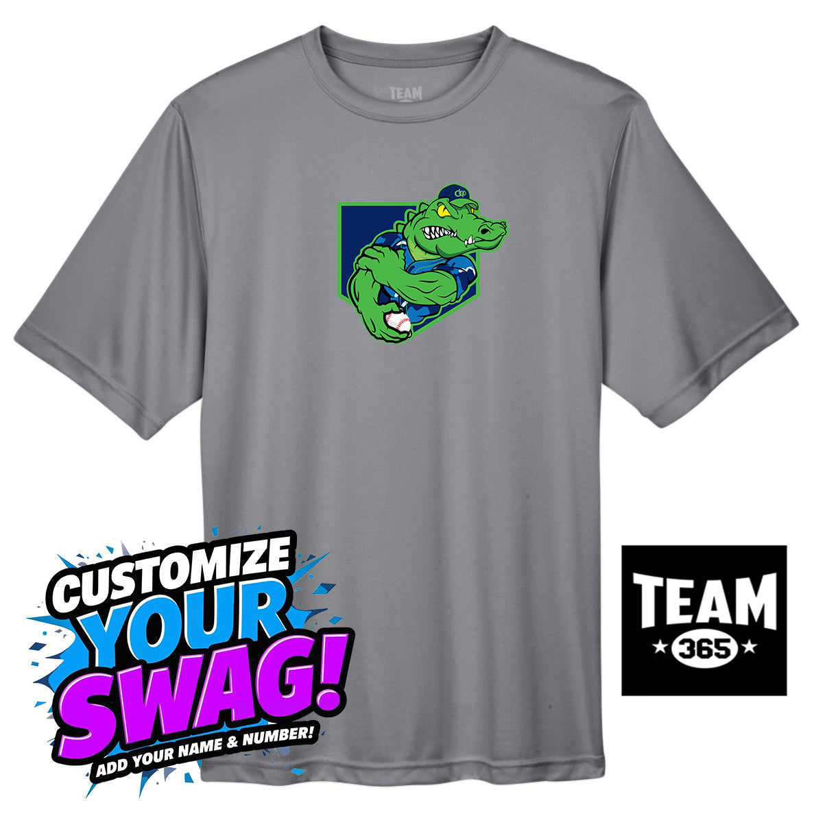 Team 365 Youth & Men's Zone Performance T-Shirt - OBP Swamp Kings
