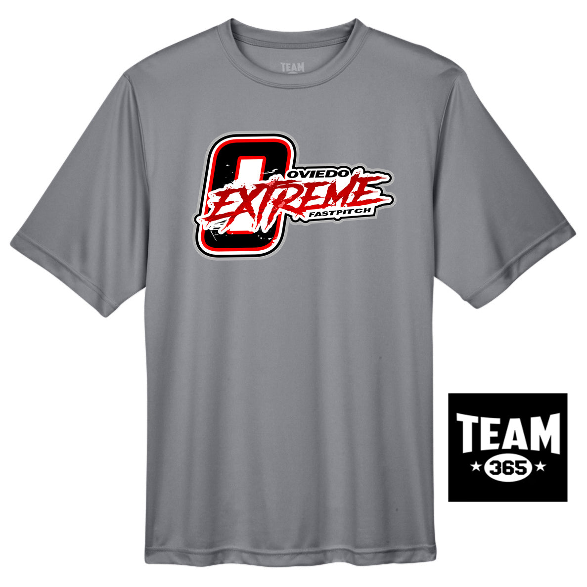 Team 365 TT11 Men's Zone Performance T-Shirt - Oviedo Extreme Softball