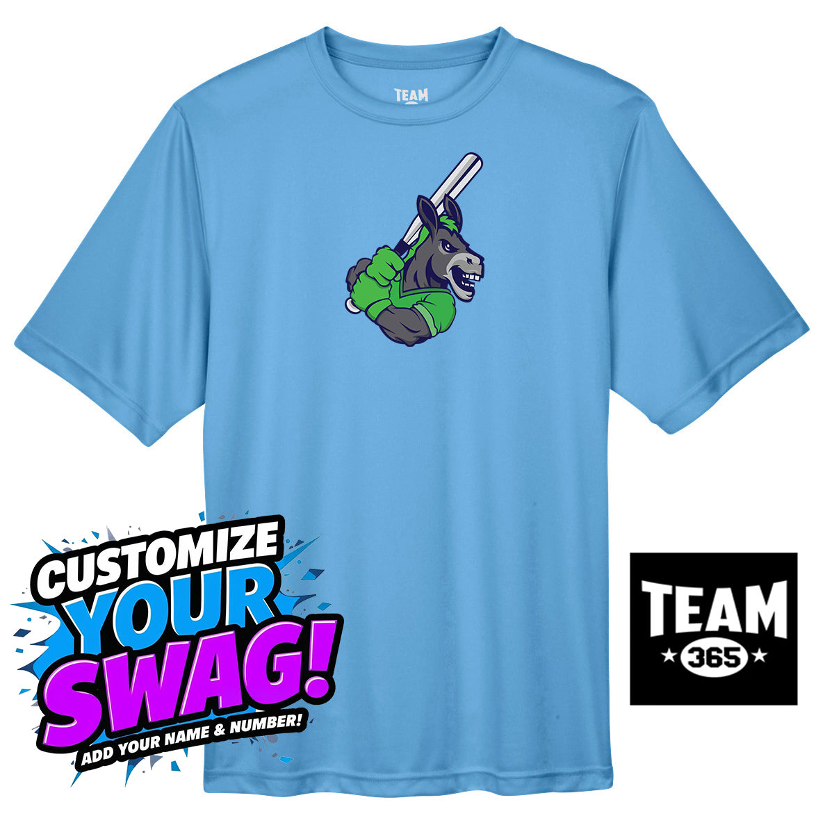 Team 365 Youth & Men's Zone Performance T-Shirt - OBP Swamp Donkeys