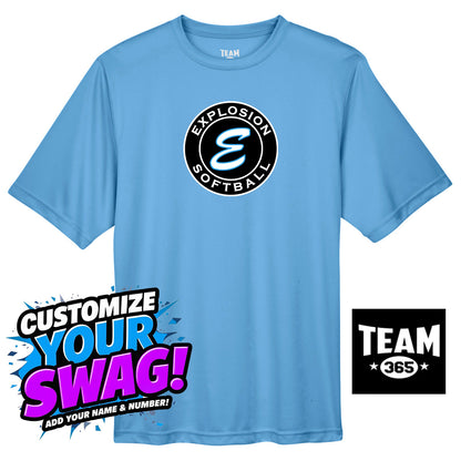 Team 365 Youth & Men's Zone Performance T-Shirt - Explosion Softball