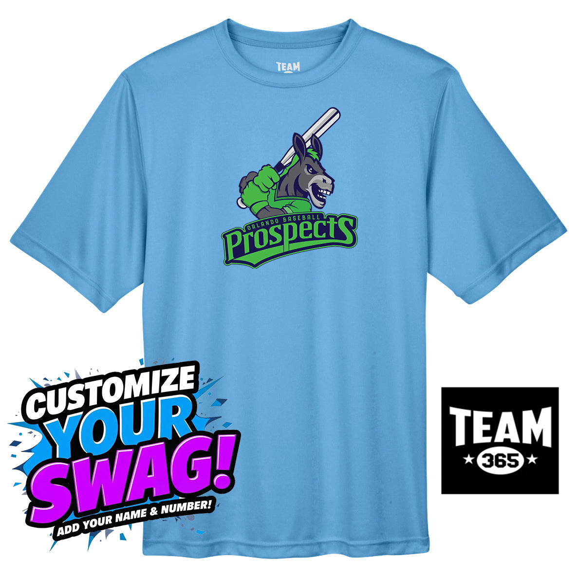 Team 365 Youth & Men's Zone Performance T-Shirt - OBP Swamp Donkeys