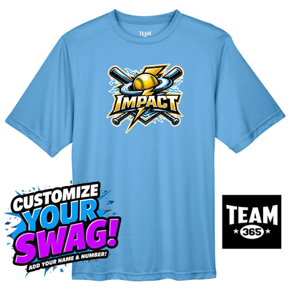 Team 365 Youth & Men's Zone Performance T-Shirt - Impact Softball - Massachusetts