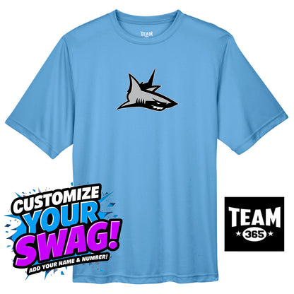 Team 365 Youth & Men's Zone Performance T-Shirt - PVAA Sharks Baseball
