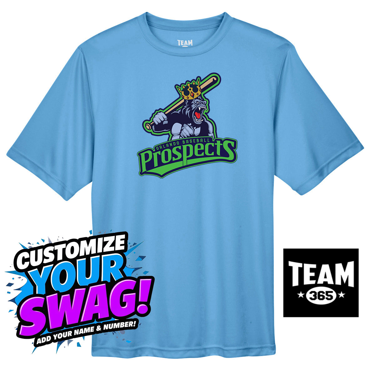 Team 365 Youth & Men's Zone Performance T-Shirt - OBP Gorilla Kings