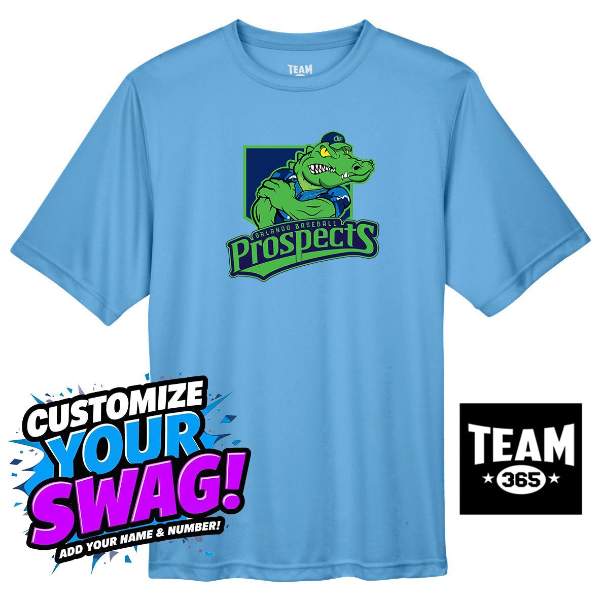 Team 365 Youth & Men's Zone Performance T-Shirt - OBP Swamp Kings