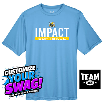 Team 365 Youth & Men's Zone Performance T-Shirt - Impact Softball - Massachusetts