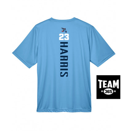 Team 365 Youth & Men's Zone Performance T-Shirt - FCA Blueclaws Baseball