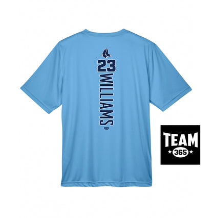 Team 365 Youth & Men's Zone Performance T-Shirt - Blue Sox Baseball
