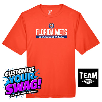 Team 365 Youth & Men's Zone Performance T-Shirt - Florida Mets Baseball