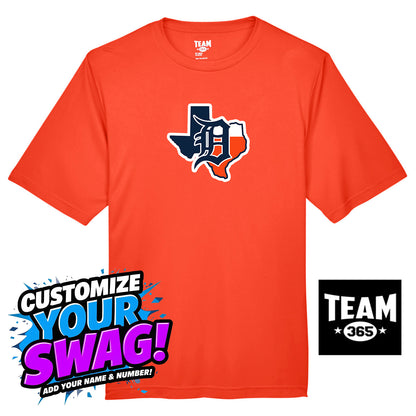 Team 365 Youth & Men's Zone Performance T-Shirt - Dallas Tigers Baseball