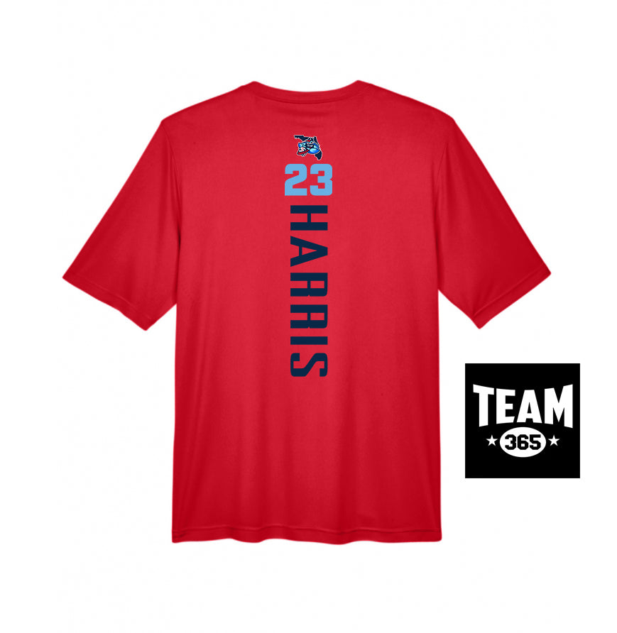 Team 365 Youth & Men's Zone Performance T-Shirt - FCA Blueclaws Baseball