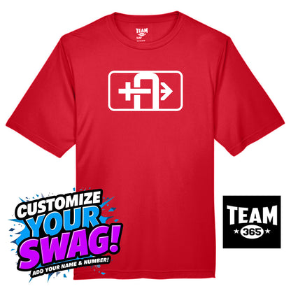 Team 365 Youth & Men's Zone Performance T-Shirt - Arrows Baseball