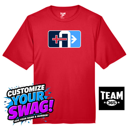 Team 365 Youth & Men's Zone Performance T-Shirt - Arrows Baseball