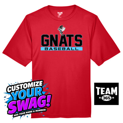 Team 365 Youth & Men's Zone Performance T-Shirt - NBC Gnats Baseball
