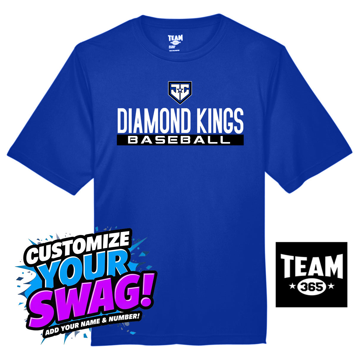 Team 365 Youth & Men's Zone Performance T-Shirt - JCB