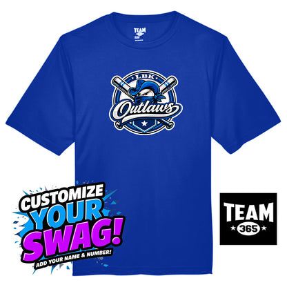Team 365 Youth & Men's Zone Performance T-Shirt - LBK Outlaws Baseball