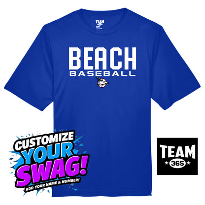Team 365 Youth & Men's Zone Performance T-Shirt - Jax Beach Baseball