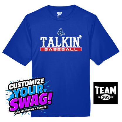 Team 365 Youth & Men's Zone Performance T-Shirt - Talkin' Baseball