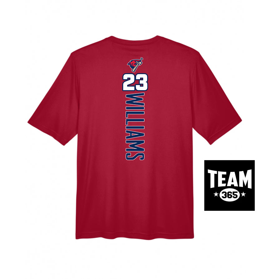 Team 365 Youth & Men's Zone Performance T-Shirt - MSA Redtails Baseball