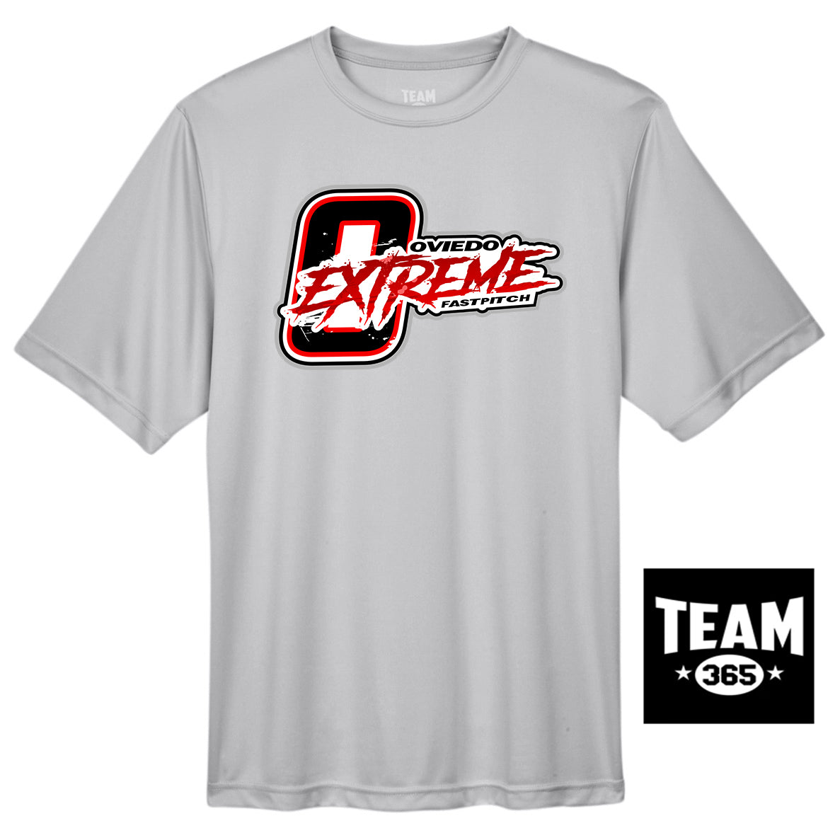 Team 365 TT11 Men's Zone Performance T-Shirt - Oviedo Extreme Softball