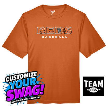 Team 365 Youth & Men's Zone Performance T-Shirt - Ancient City Reds