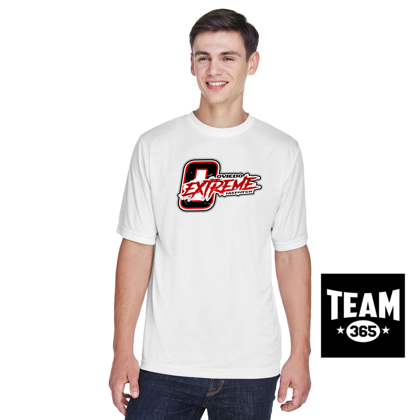 Team 365 TT11 Men's Zone Performance T-Shirt - Oviedo Extreme Softball