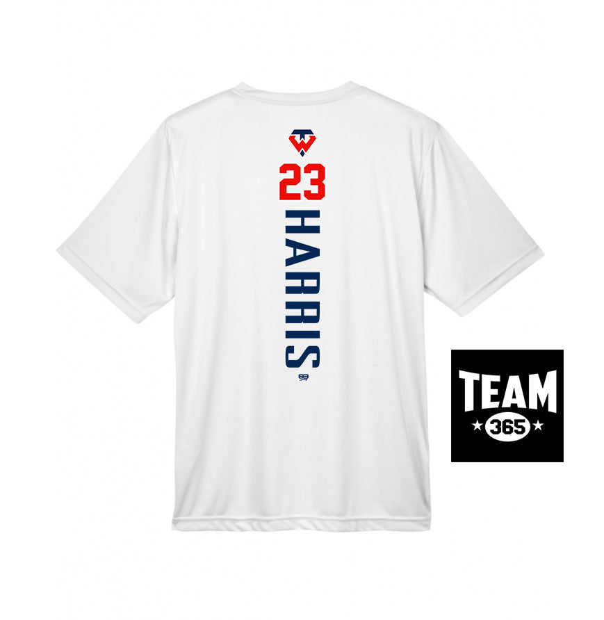 Team 365 Youth & Men's Zone Performance T-Shirt - Tampa Warriors Baseball